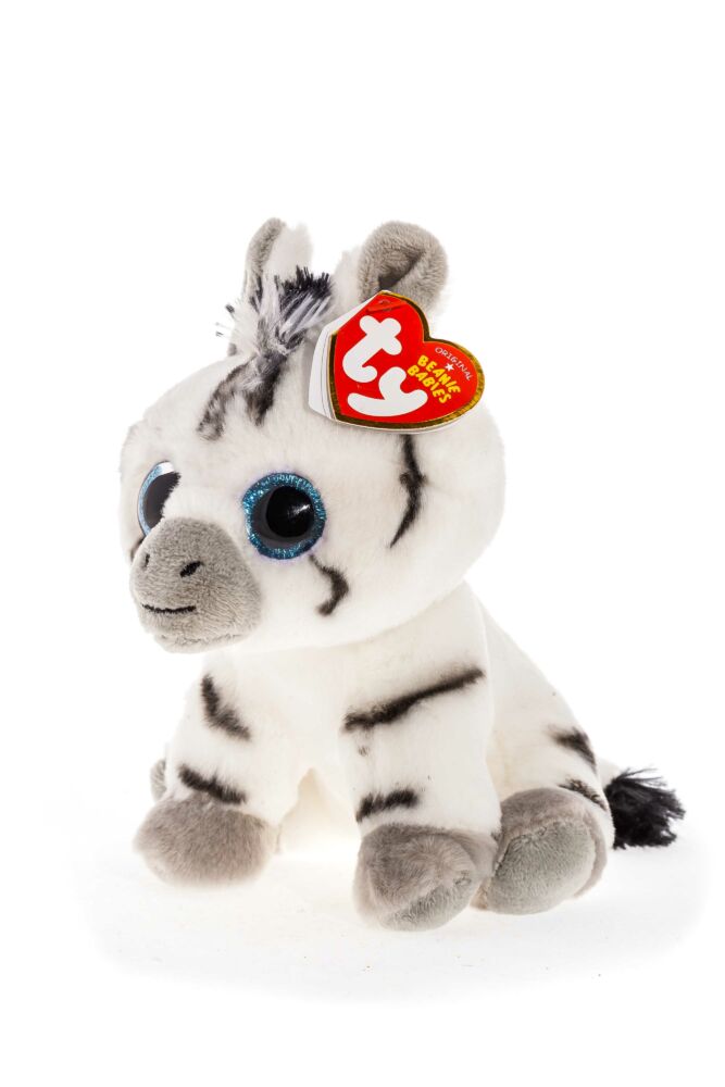 TY Beanie Babies Zebra Stripes Plush Toy 15 cm (41198)