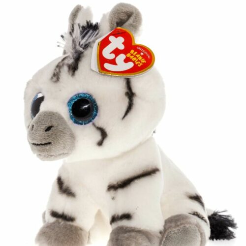 TY Beanie Babies Zebra Stripes Plush Toy 15 cm (41198)
