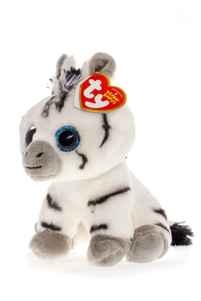 TY Beanie Babies Zebra Stripes Plush Toy 15 cm (41198)