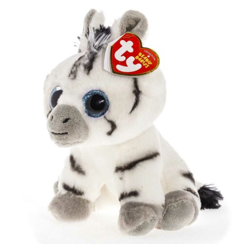 TY Beanie Babies Zebra Stripes Plush Toy 15 cm (41198)