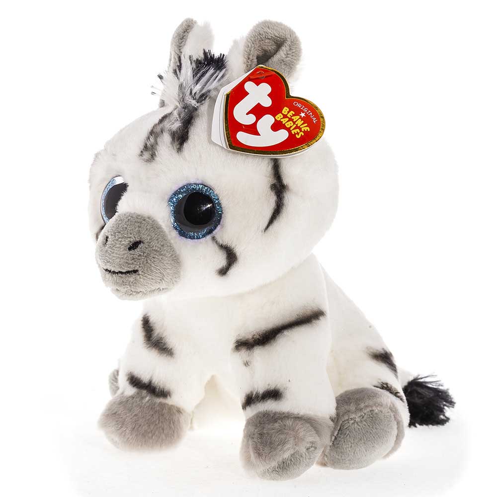 TY Beanie Babies Zebra Stripes Plush Toy 15 cm (41198)