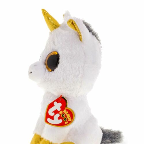 Мягкая игрушка TY Beanie Boo&#8217;s Белый единорог Pegasus 15 см (36179)