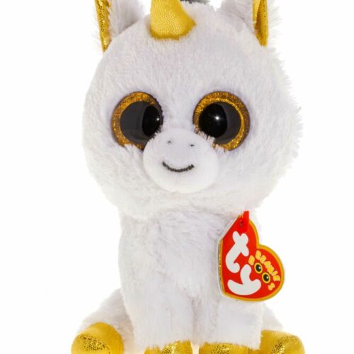 Мягкая игрушка TY Beanie Boo&#8217;s Белый единорог Pegasus 15 см (36179)