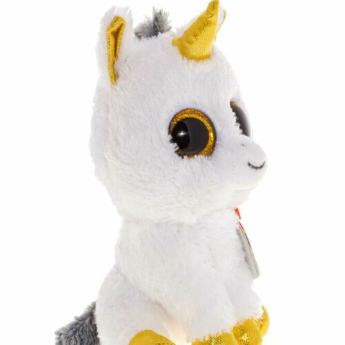 Мягкая игрушка TY Beanie Boo&#8217;s Белый единорог Pegasus 15 см (36179)