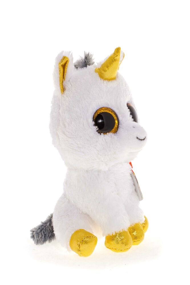 Мягкая игрушка TY Beanie Boo&#8217;s Белый единорог Pegasus 15 см (36179)