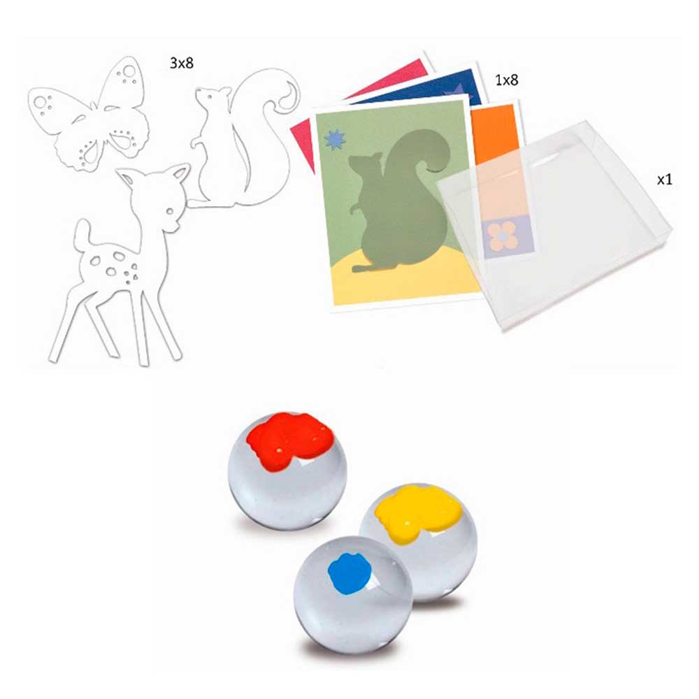 Художній комплект DJECO пальчикові фарби Парад квітів (DJ09686)