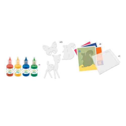 Художній комплект DJECO пальчикові фарби Парад квітів (DJ09686)