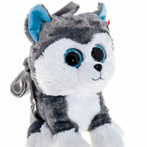 М&#8217;яка іграшка TY Gear Хаскі Slush рюкзак (95007)
