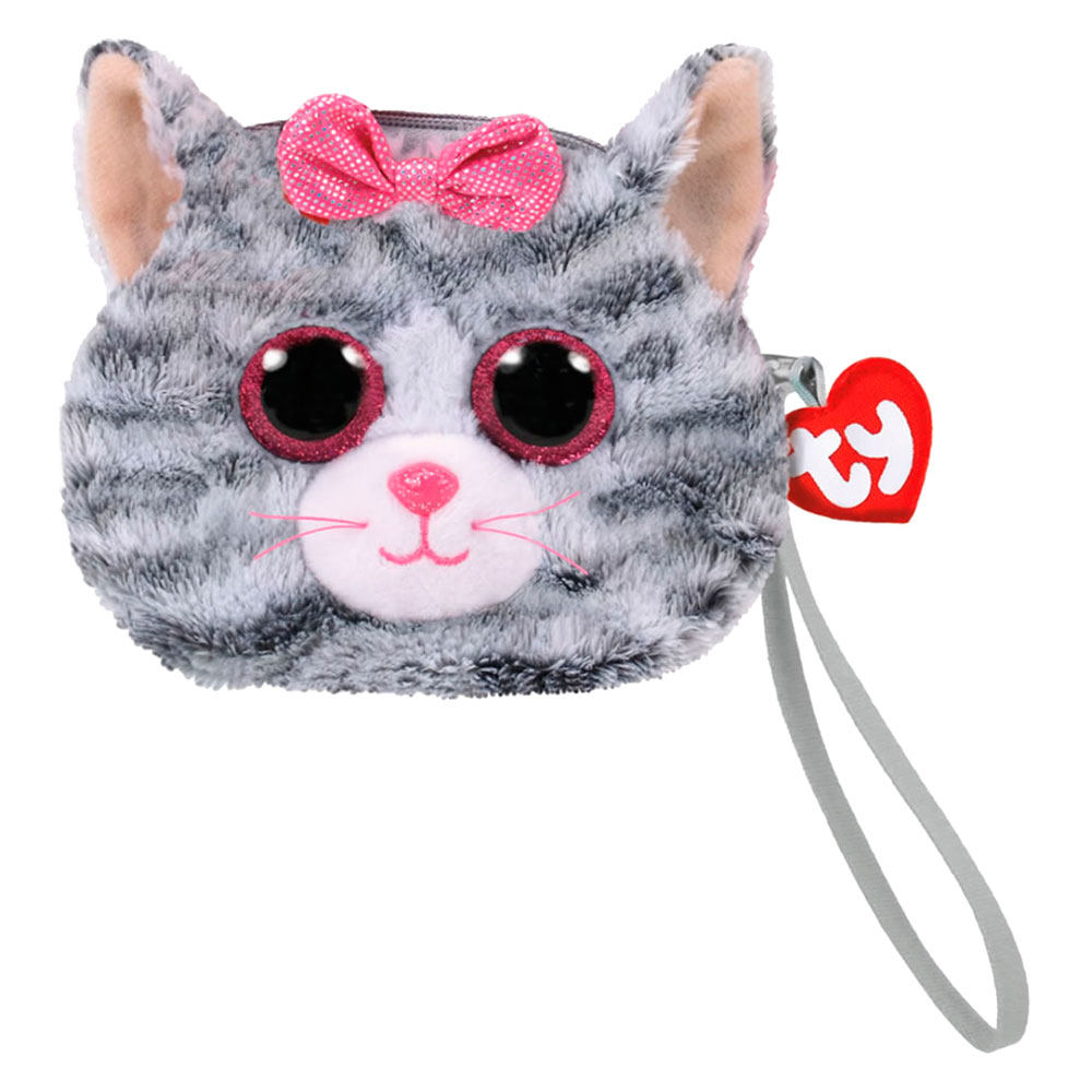 Мягкая игрушка TY Gear Котенок Kiki кошелек (95207)