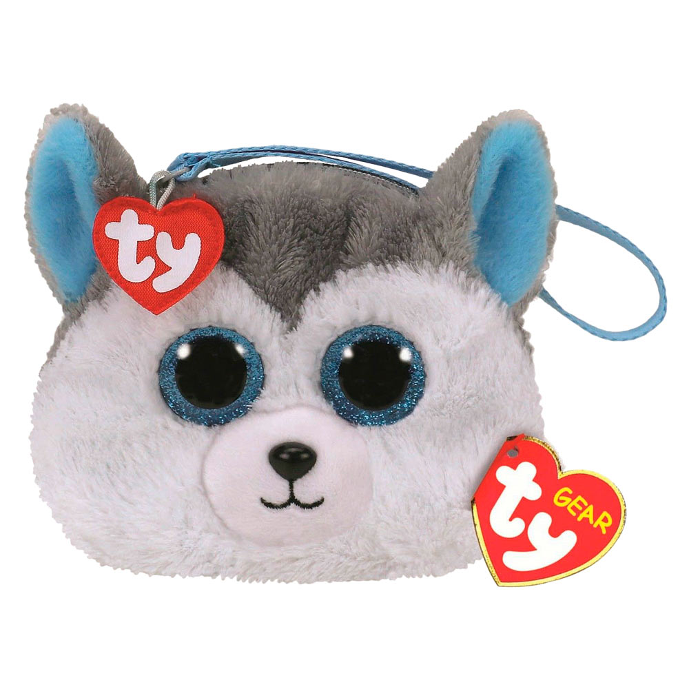 Мягкая игрушка TY Gear Хаски Slush кошелек (95206)