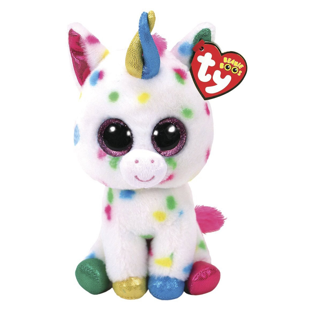 Мягкая игрушка TY Beanie Boo&#8217;s Единорог Harmonie 25 см (37266)