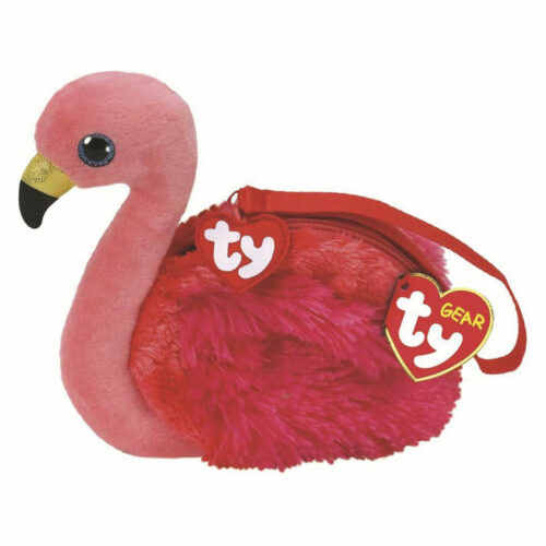 Plush toy TY Gear Flamingo Gilda wallet (95208)