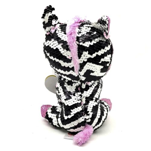 М&#8217;яка іграшка TY FLIPPABLES Зебра «ZOEY» 15 см (36672)