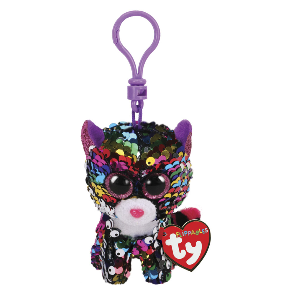 М&#8217;яка іграшка TY FLIPPABLES Леопард «DOTTY» 12 см (35301)