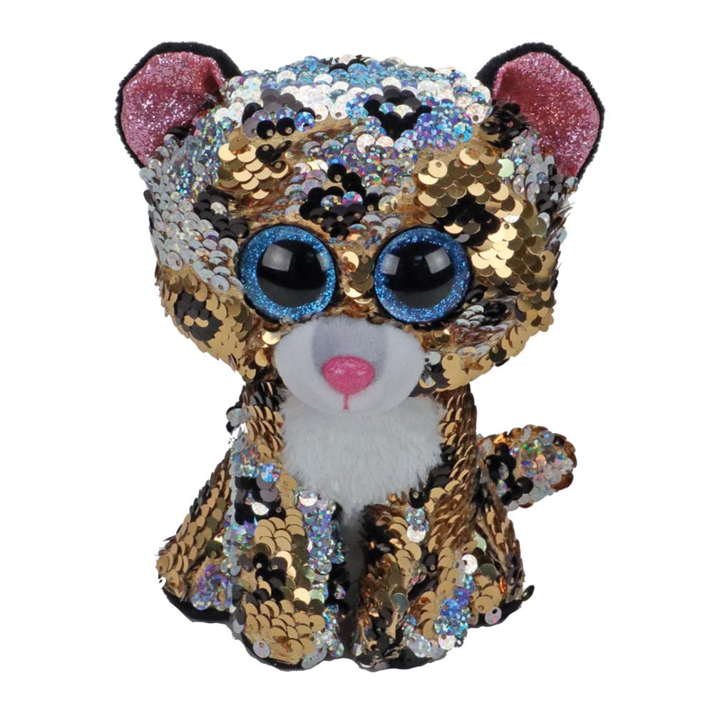 Stuffed toy TY FLIPPABLES Leopard STERLING 15 cm (36345)