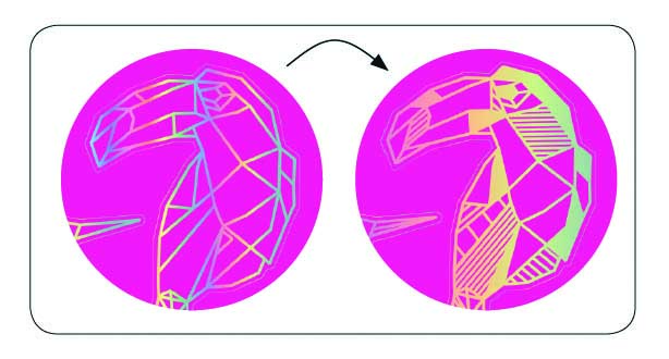 DJECO Scratch Stickers Diamond (DJ09736)