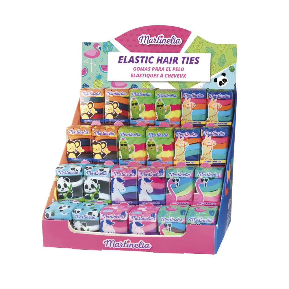 Резинки для волосся еластичні MARTINELIA 5 шт (3011W) Резинки для волосся еластичні MARTINELIA 5 шт (3011W)