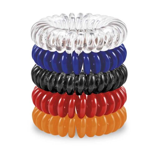 Набір Martinelia Спіральні резинки для волосся 5 шт (3006W) Набір Martinelia Спіральні резинки для волосся 5 шт (3006W)