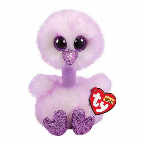 М&#8217;яка іграшка TY Beanie boos Страус Кенія 15 см (36329)