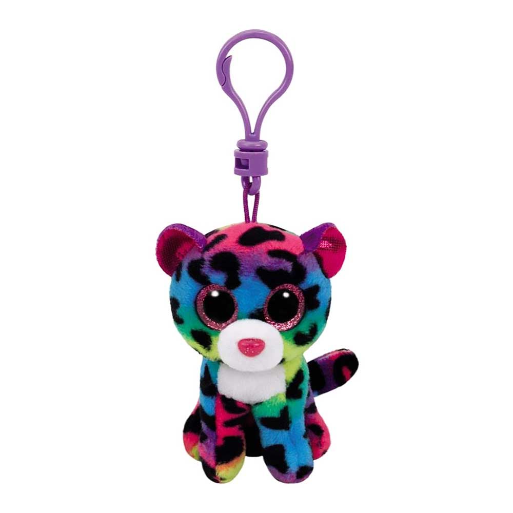 Мягкая игрушка TY Beanie Boo&#8217;s Разноцветный леопард Dotty 12 см (35012)