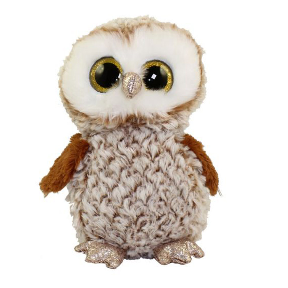 М&#8217;яка іграшка TY Beanie Boo&#8217;s Коричнева сова Percy 25 см (36462)
