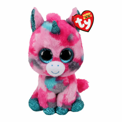 М&#8217;яка іграшка TY Beanie Boo&#8217;s Єдиноріг Fantasia 15 см (36313)