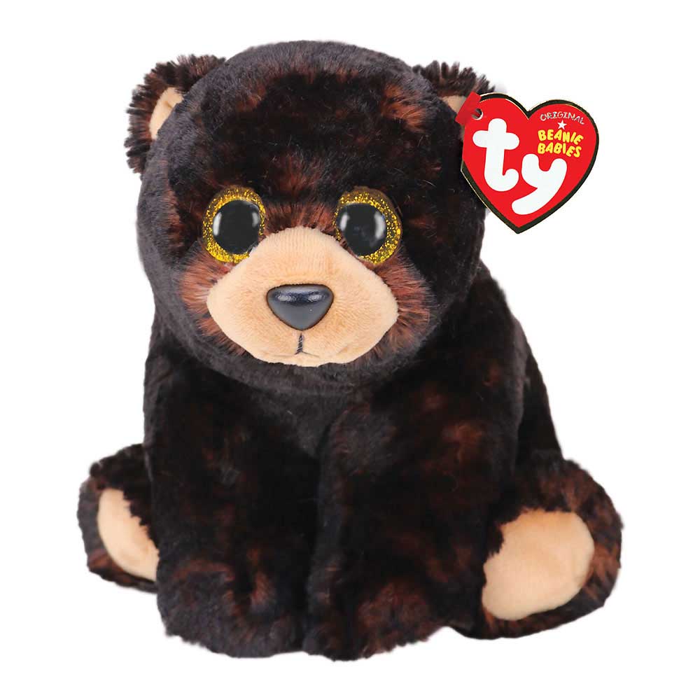 М&#8217;яка іграшка TY Beanie Babies Бурий ведмідь BEAR 15 см (40170)
