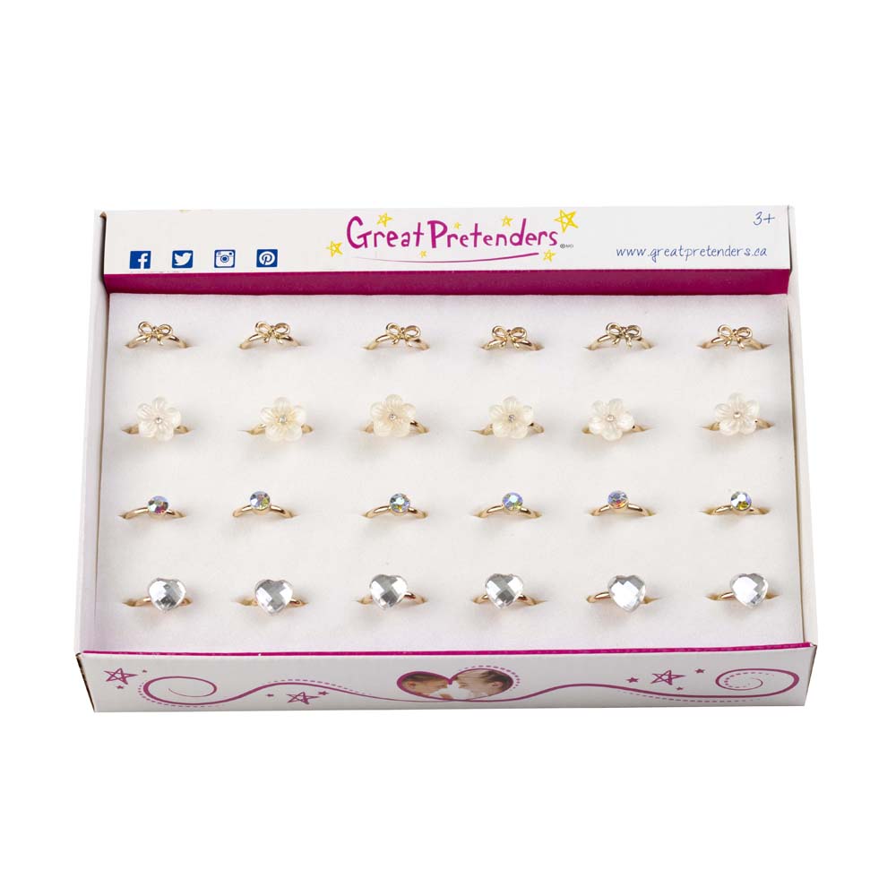 Кольцо Great Pretenders Sassy в ассортименте (84507)