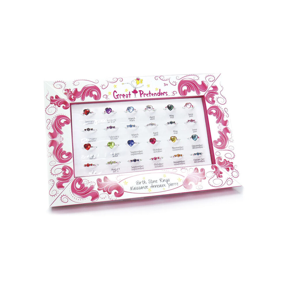 Кольцо Great Pretenders с камнем рождения (84505)