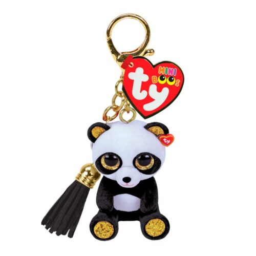Plush toy TY Mini Boos clip Panda CHI (25057)
