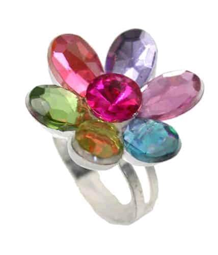 Кольцо в ассортименте Great Pretenders Flower Gem 24 шт (84503)