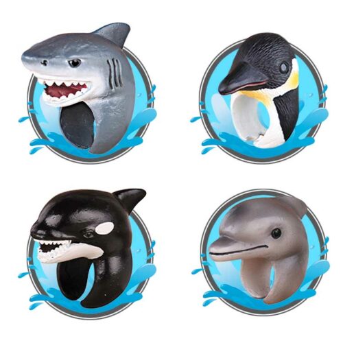 Кольцо Great Pretenders в ассортименте Animal Kingdom: Ocean 24 шт (84513)