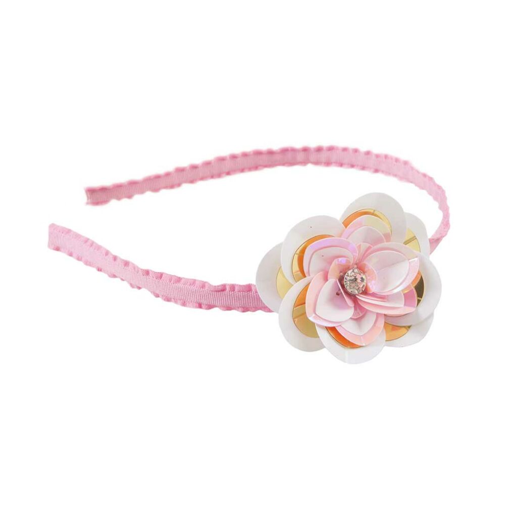 Обруч для волос Great Pretenders Glitter Petal Flower (89039)