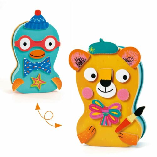 Магнитная игра DJECO Портреты (DJ03087)