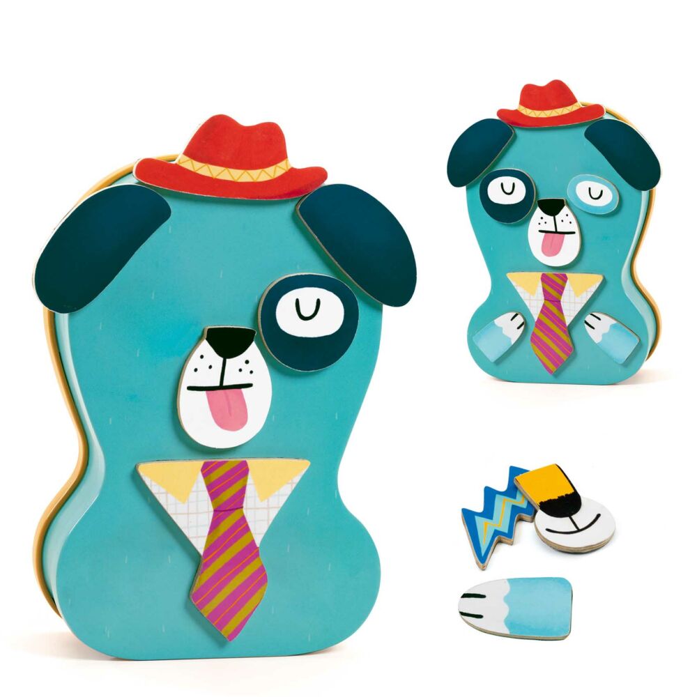 Магнитная игра DJECO Портреты (DJ03087)