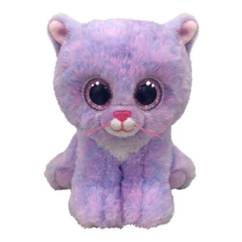 Мягкая игрушка TY Beanie Boo&#8217;s Лавандовый котенок CASSIDY 15 см (36248)