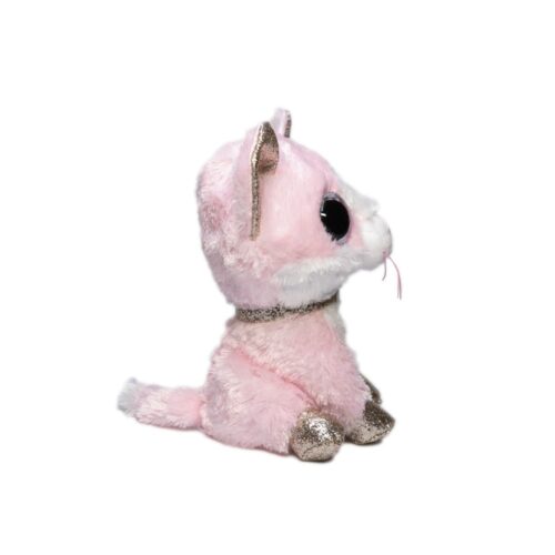 Мягкая игрушка TY Beanie Boo&#8217;s Розовый котенок FIONA 15 см (36366)