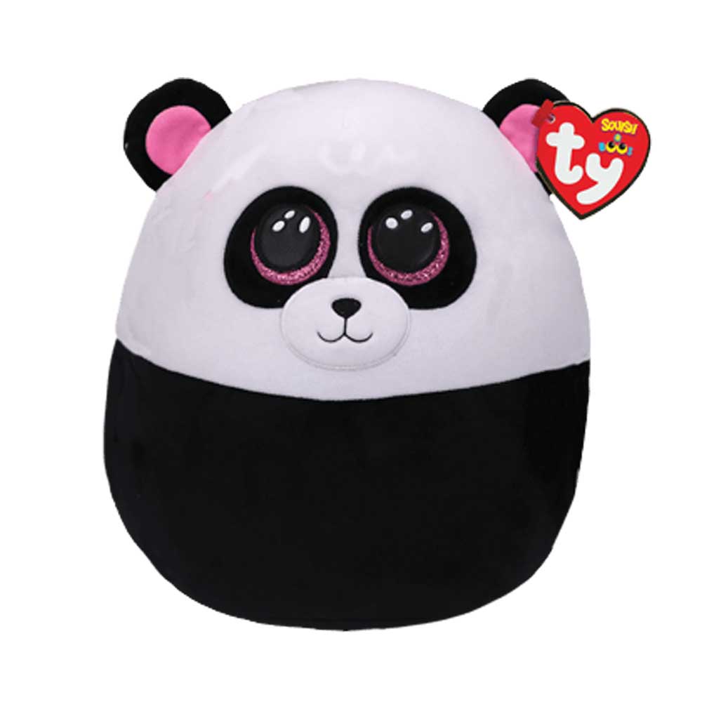 Подушка TY SQUISH-A-BOOS Панда BAMBOO 20 см (39292)