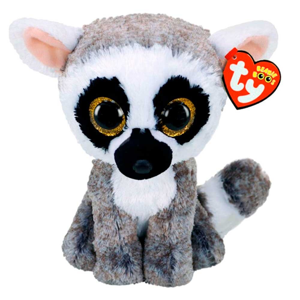 TY Beanie Boo&#8217;s Lemur LINUS plush toy 15 cm (36224)