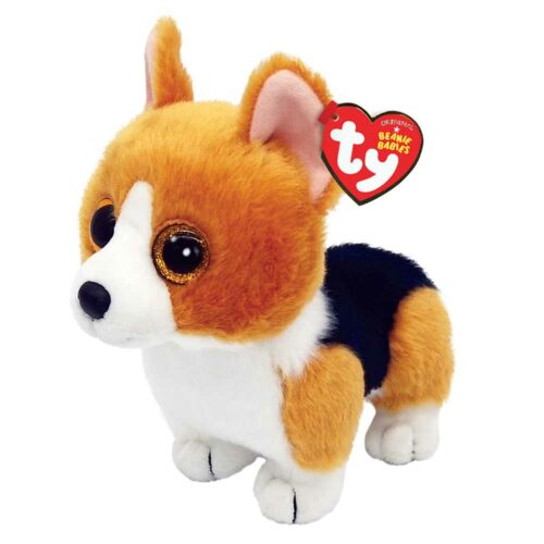 Stuffed toy TY Beanie Boos Corgi COLIN (40242)