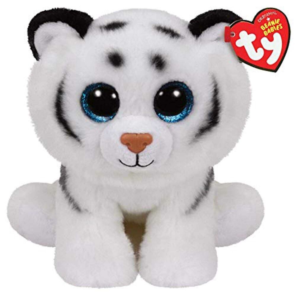 М&#8217;яка іграшка TY Beanie Babies Тигреня TUNDRA (90219)
