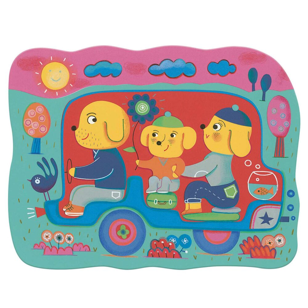 Художественный комплект для рисования водой DJECO В пути (DJ09066)