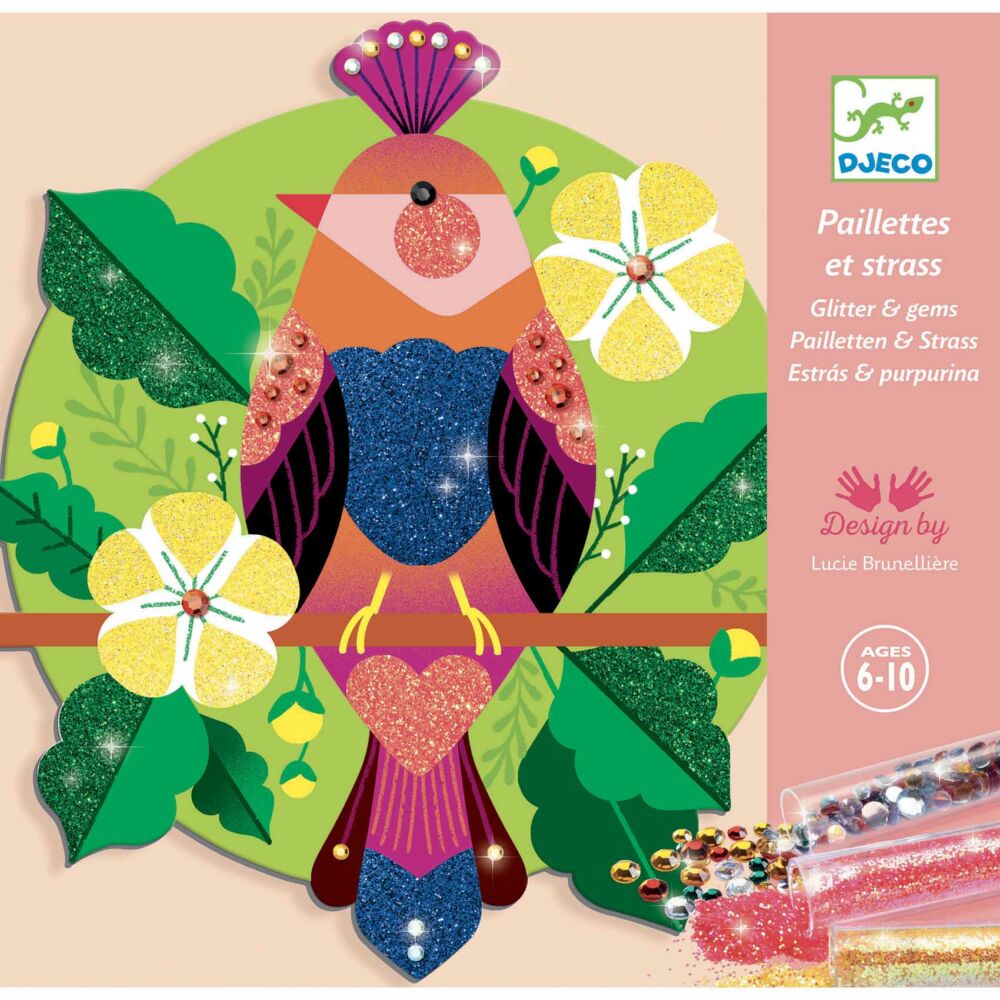 DJECO Creativity Kit &#8220;Birds of Paradise&#8221; (DJ09522)