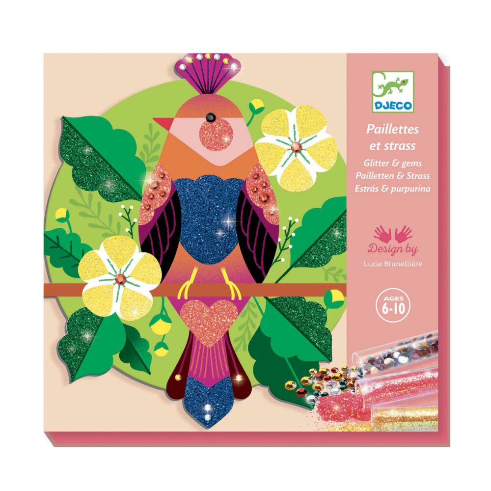 DJECO Creativity Kit &#8220;Birds of Paradise&#8221; (DJ09522)