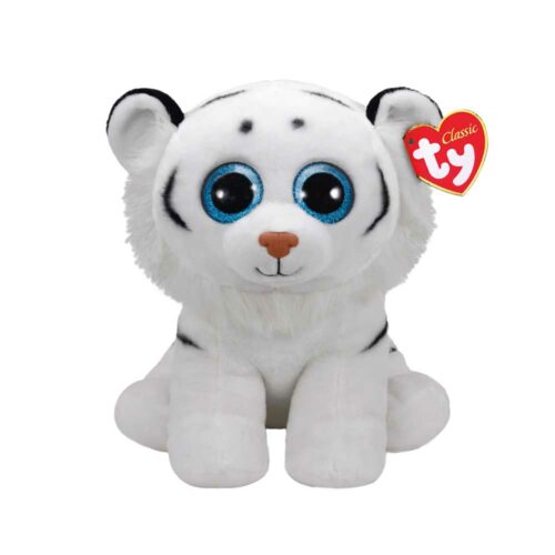 Мягкая игрушка TY Beanie Boo&#8217;s Белый тигр Tundra (90227)