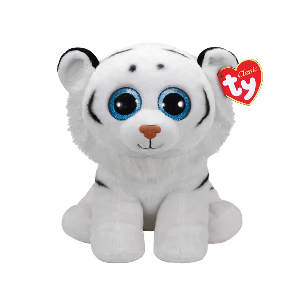 Мягкая игрушка TY Beanie Boo&#8217;s Белый тигр Tundra (90227)