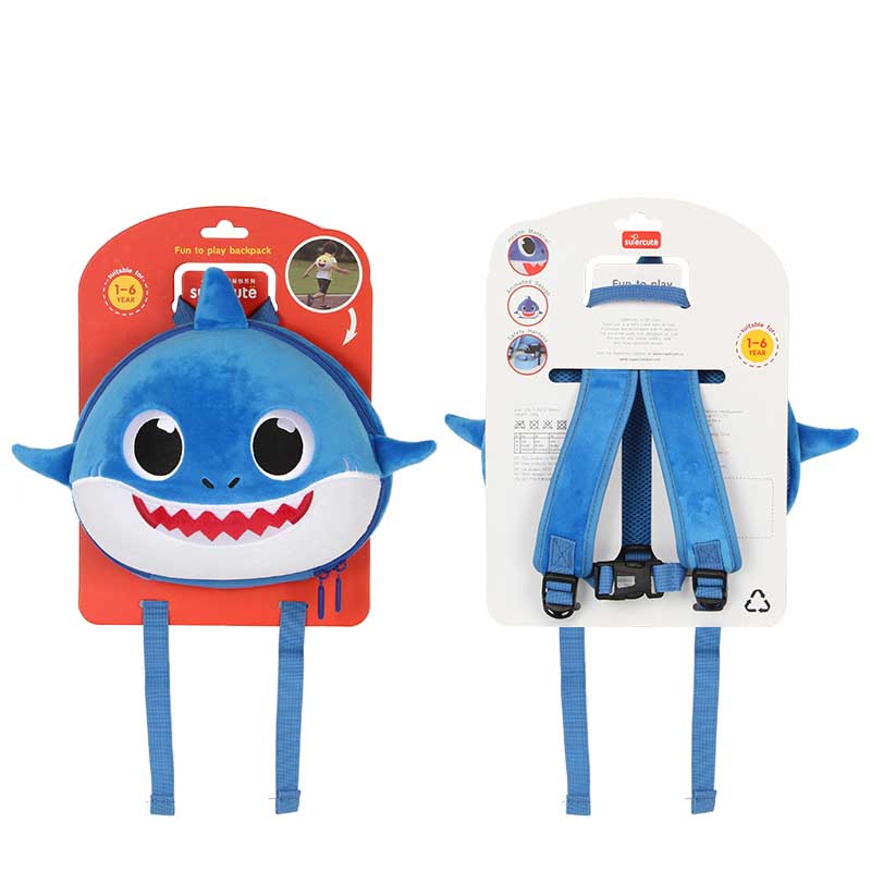 Supercute Backpack Shark Blue (SF120-a)