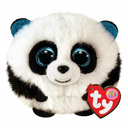 Stuffed toy TY PUFFIES Panda BAMBOO 10 sm (42526)