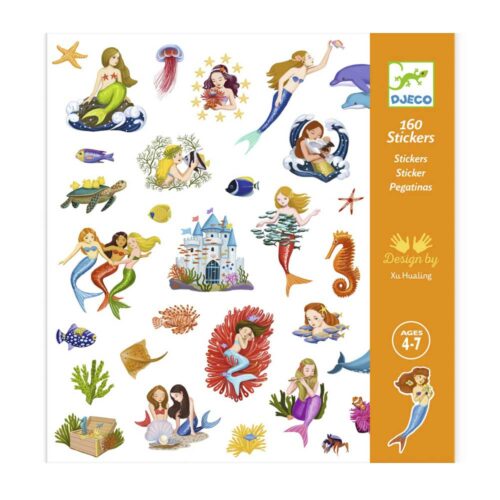 Набор наклеек DJECO Русалки (DJ08885)