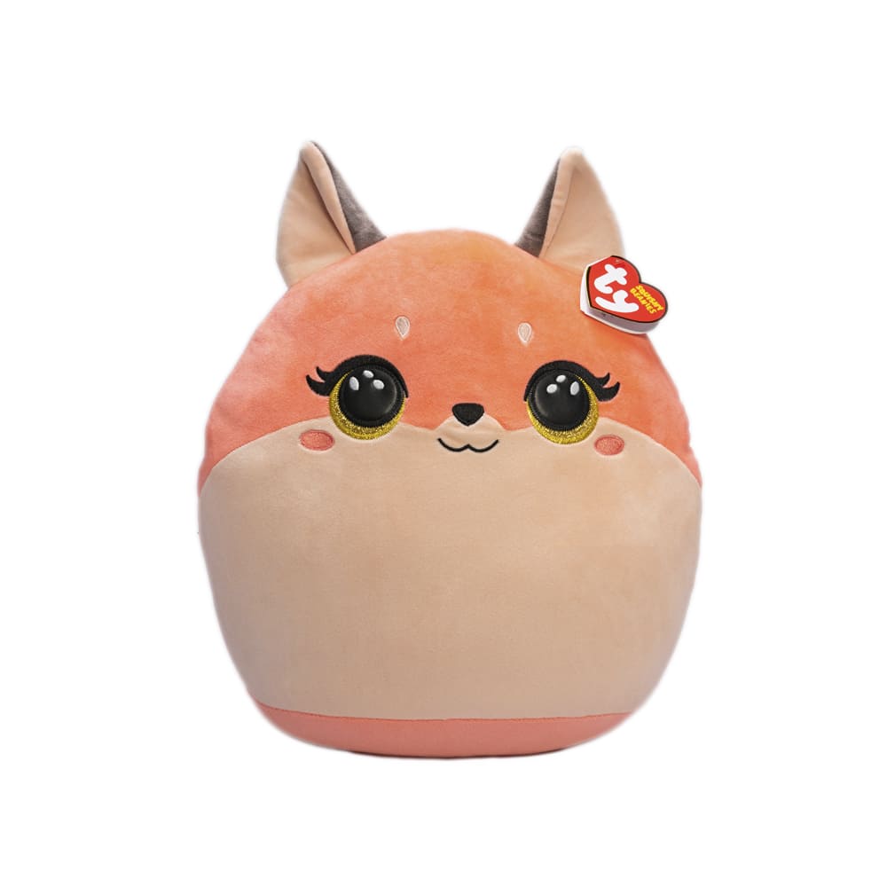 Подушка TY SQUISH-A-BOOS Рожева лисичка ROXIE 40 см (39323)
